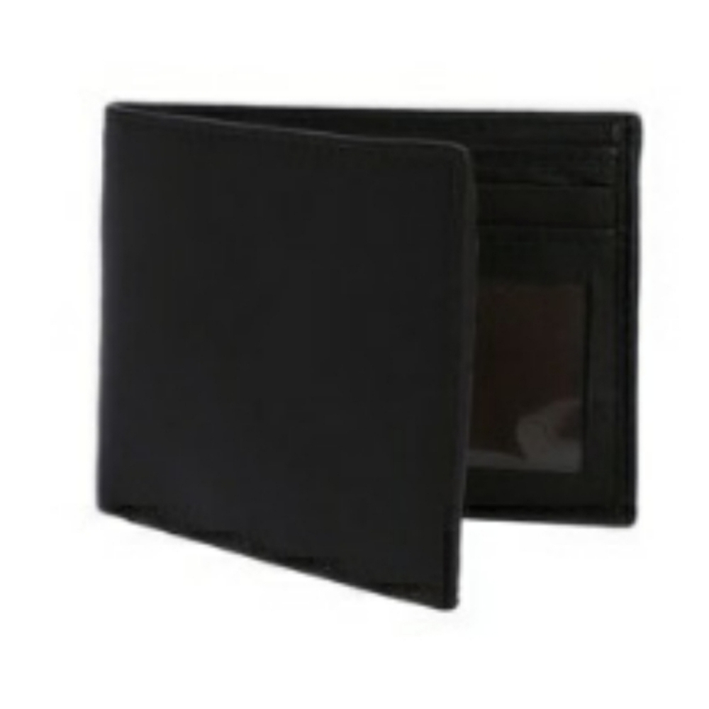 100% Leather RFID Protected  Brown Bi-Fold Wallet
